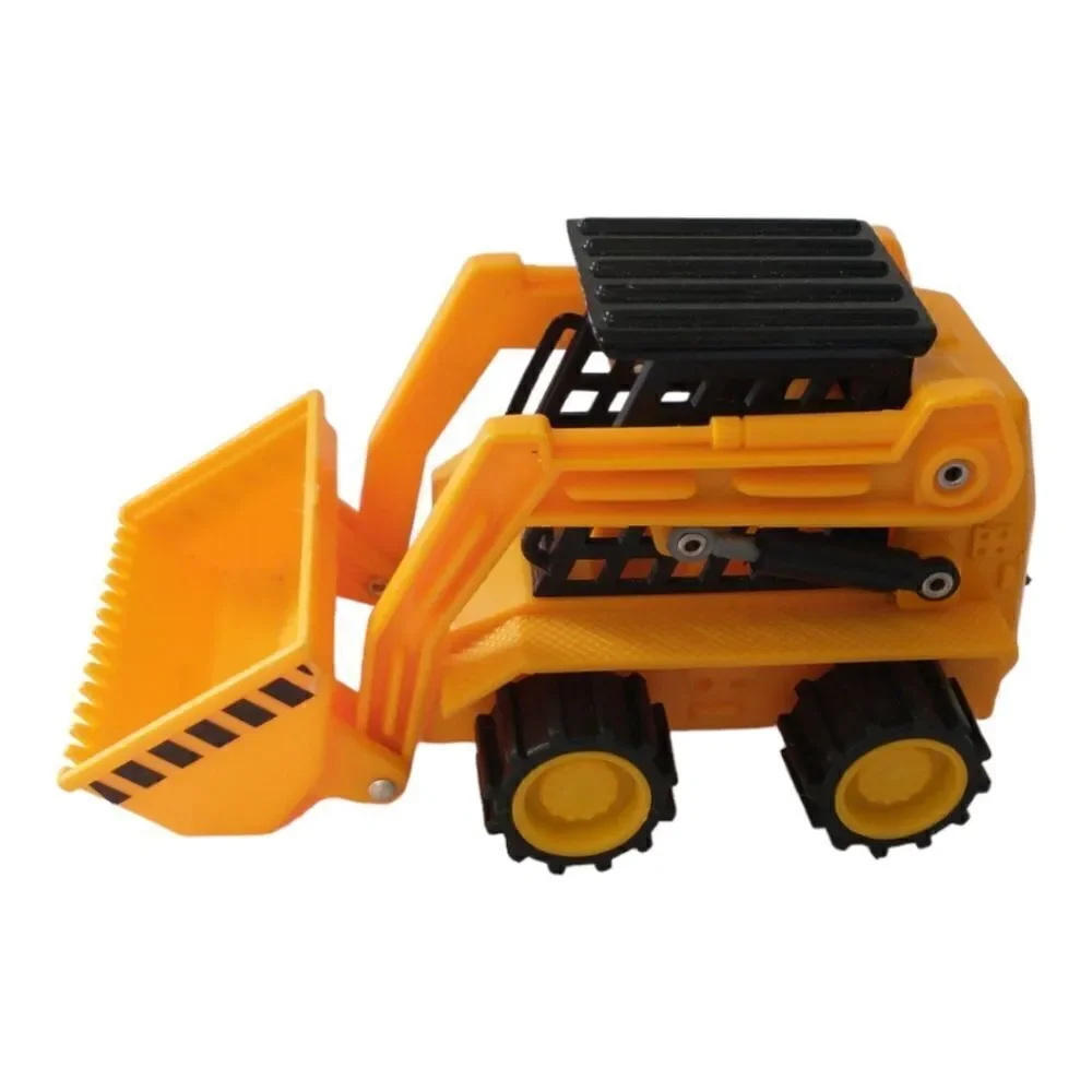 Soma Mighty Wheels Skid Steer Front End Loader Toy Vehicle Construction‎ Vtg 90s